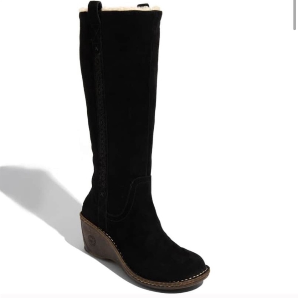 NEW UGG Australia Hartley Wedge Tall Boots Size 7